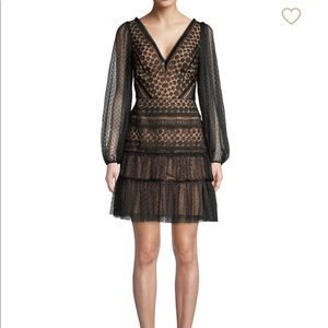 BCBG Maxazria Women’s Circle Lace Cocktail Dress